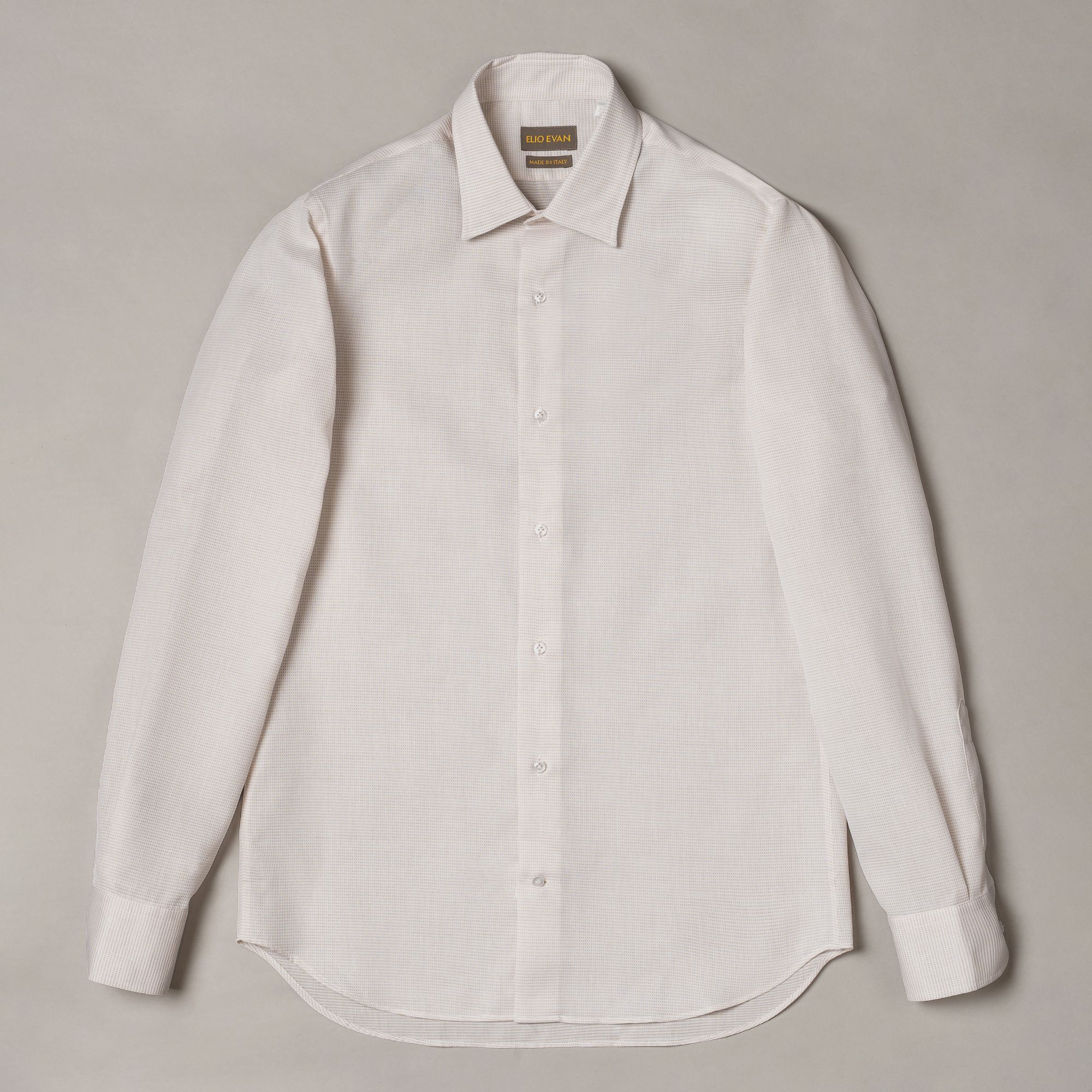 Semi-Pointed Collar Shirt