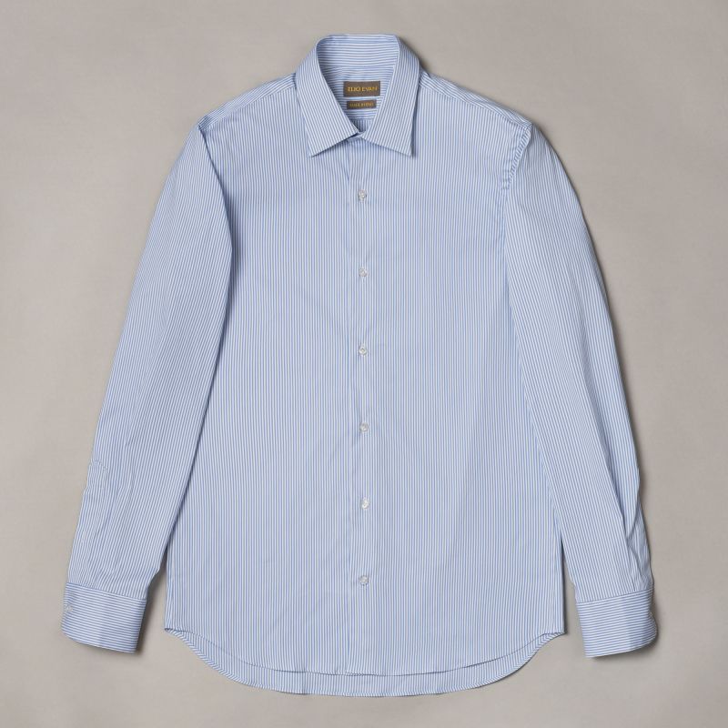Semi-Pointed Collar Shirt
