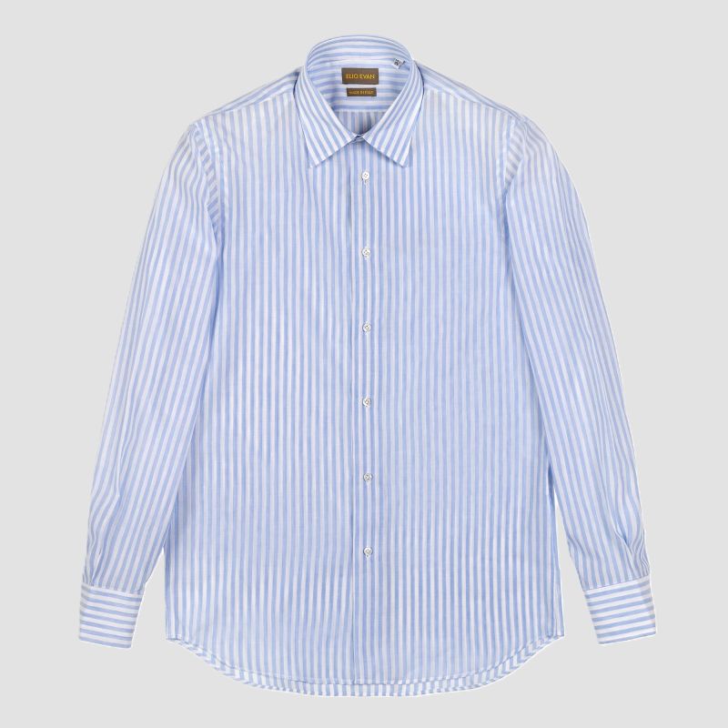 Semi-Pointed Sky Blue Shirt